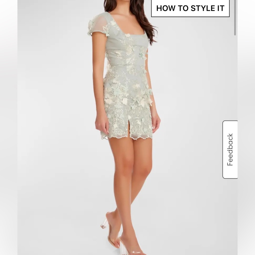 Brand new. Mint color. Never worn. With original tags.